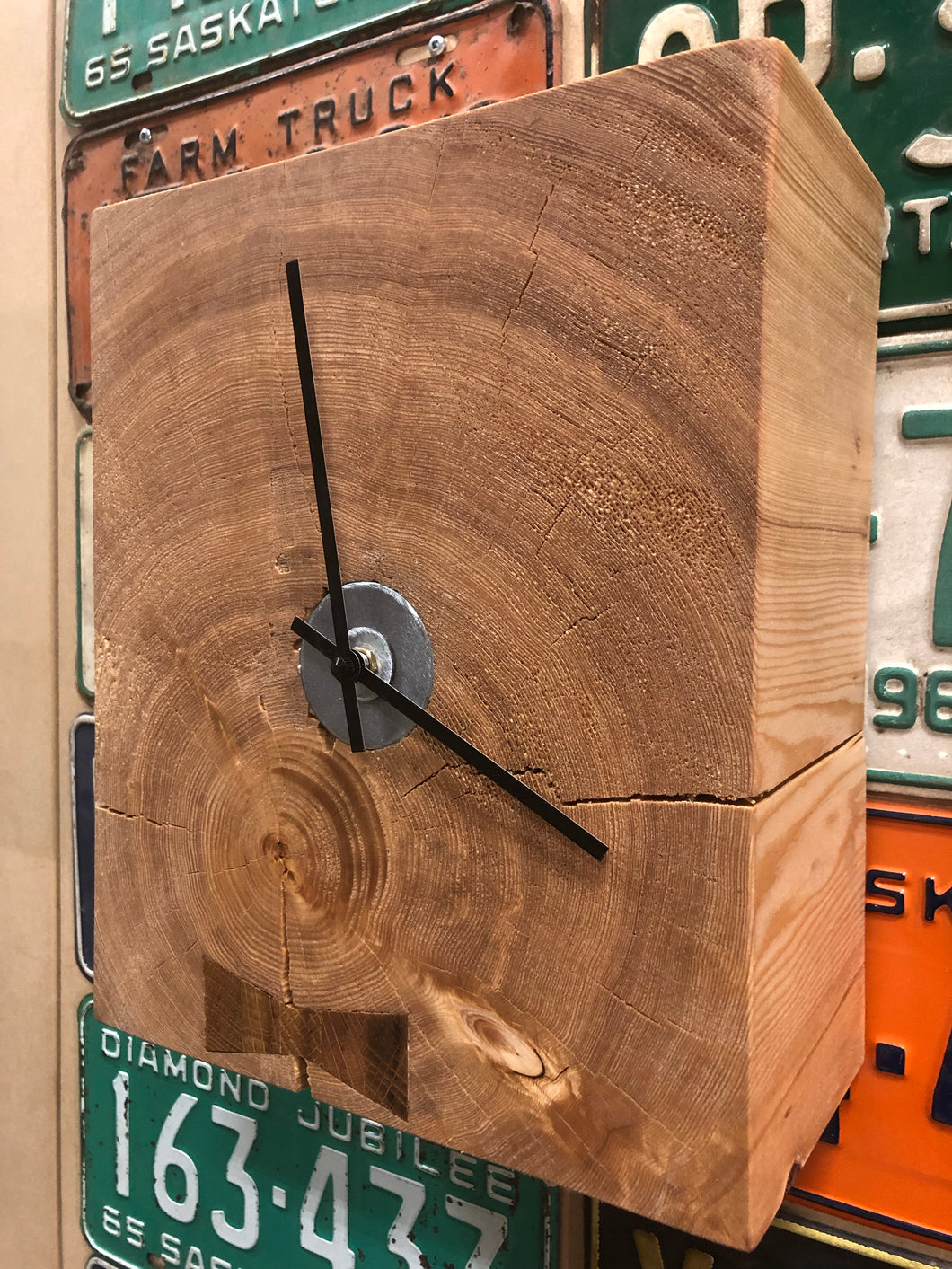 Timber Clock